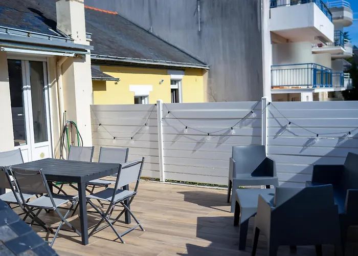 T3 Centre 70 M2 Avec Terrasse Apartmán La Baule