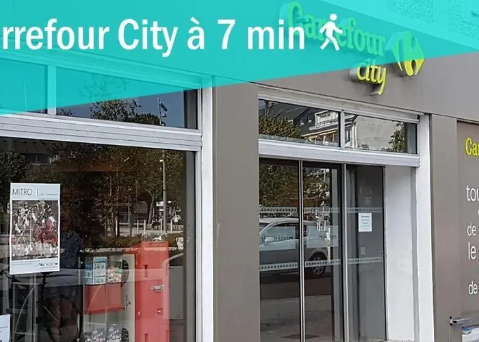 T3 Centre 70 M2 Avec Terrasse Apartamento *